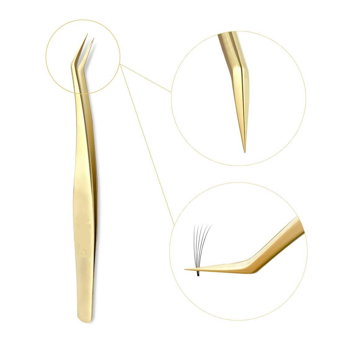 Professional Eyelash Extension Tweezer | High-Precision Lash Tool for Salons & Beauty Artists