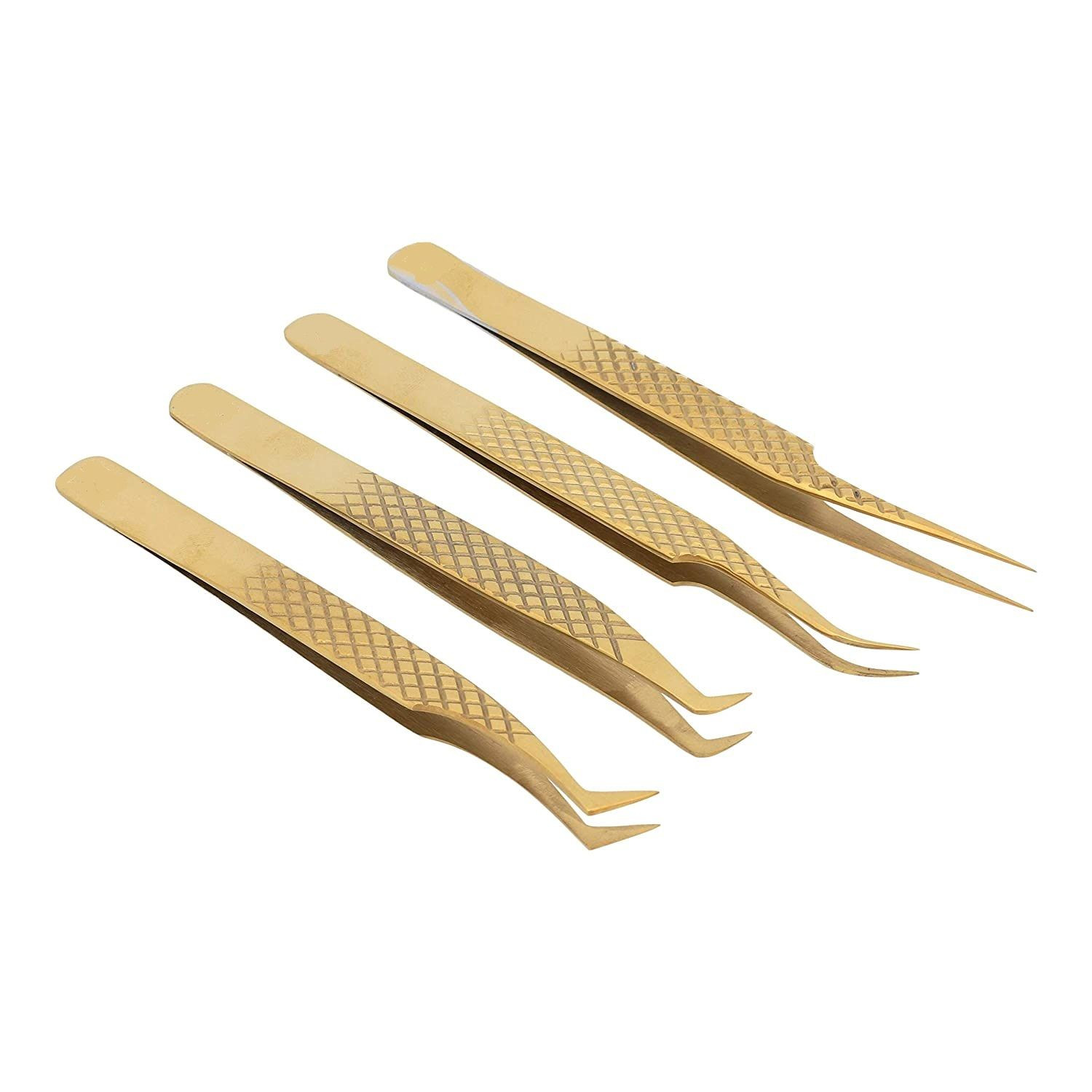 Professional Eyelash Extension Tweezers for Precise Lash Isolation & Volume Application