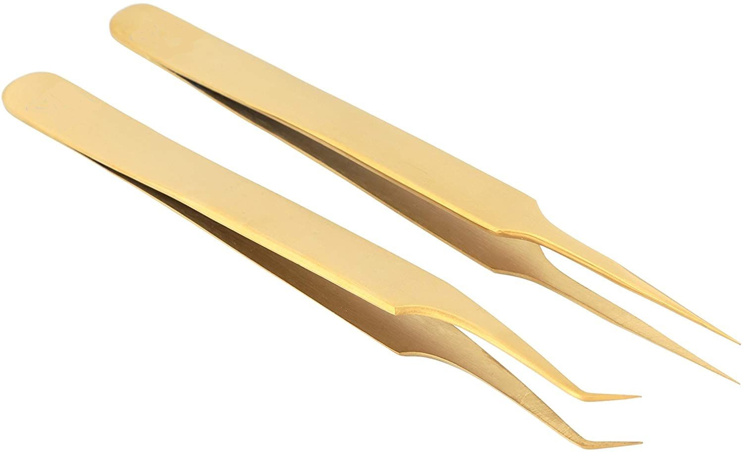 Professional Eyelash Extension Tweezers for Precise Lash Isolation & Volume Application