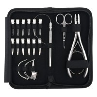 Professional Hair Extension Tool Kit – Complete Set with Plier, Clips, Needles & Loop Tool