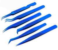 Premium Stainless Steel Eyelash Tweezer for Lash Extensions – Precision Lash Applicator Tool