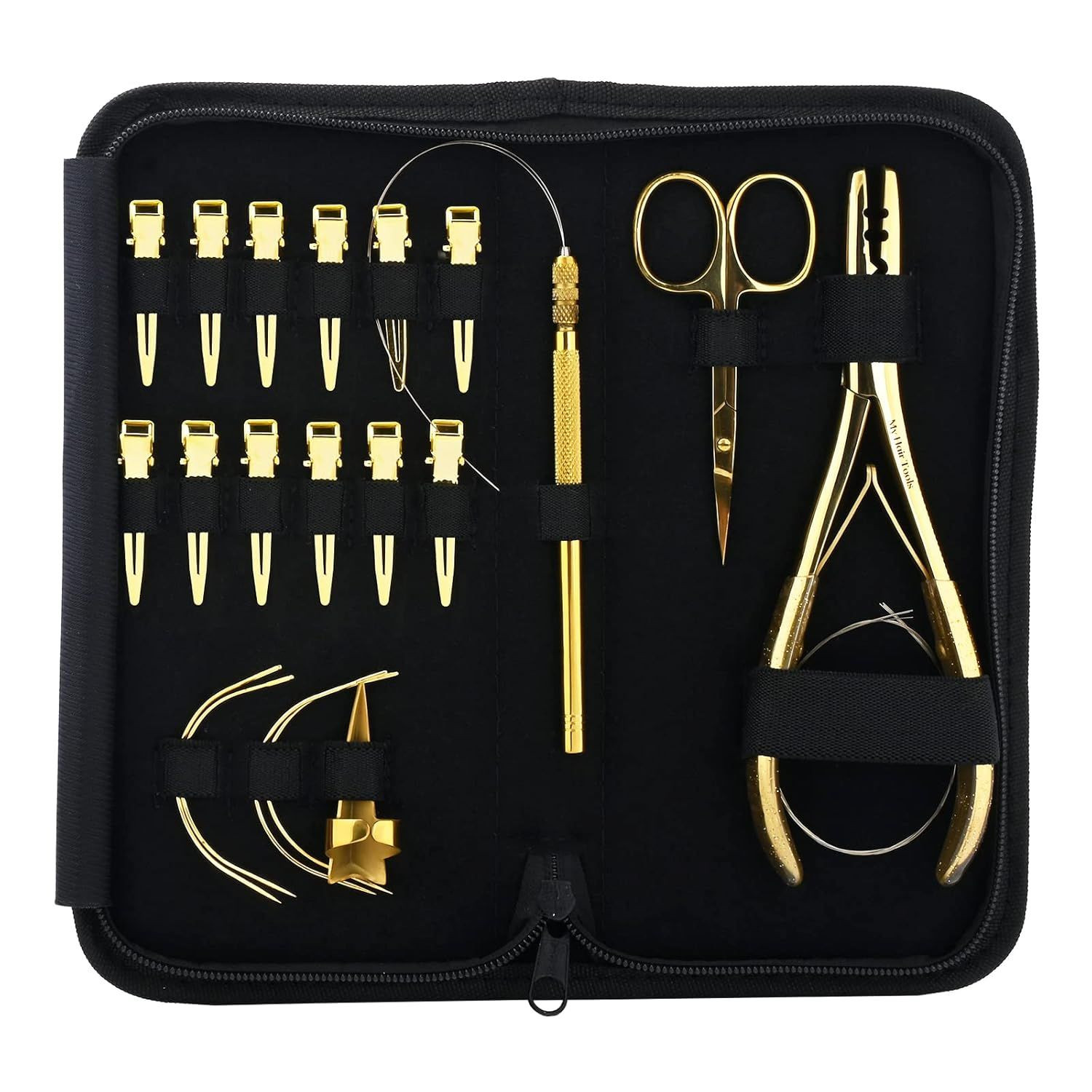 Professional Hair Extension Tools Kit for Salon Use Durable Styling Accessories