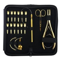 Professional Hair Extension Tools Kit for Salon Use Durable Styling Accessories