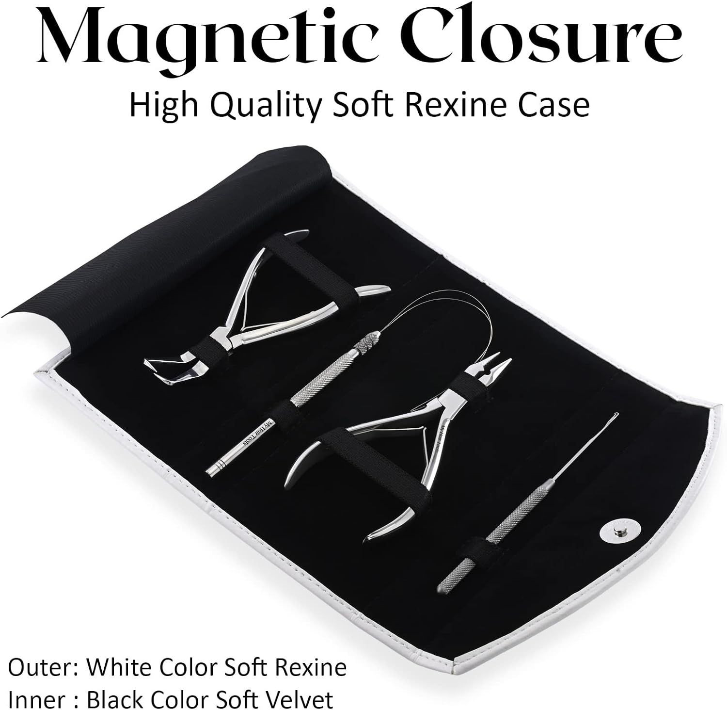 Salon Hair Extension Kit Durable Professional Set for Styling & Application